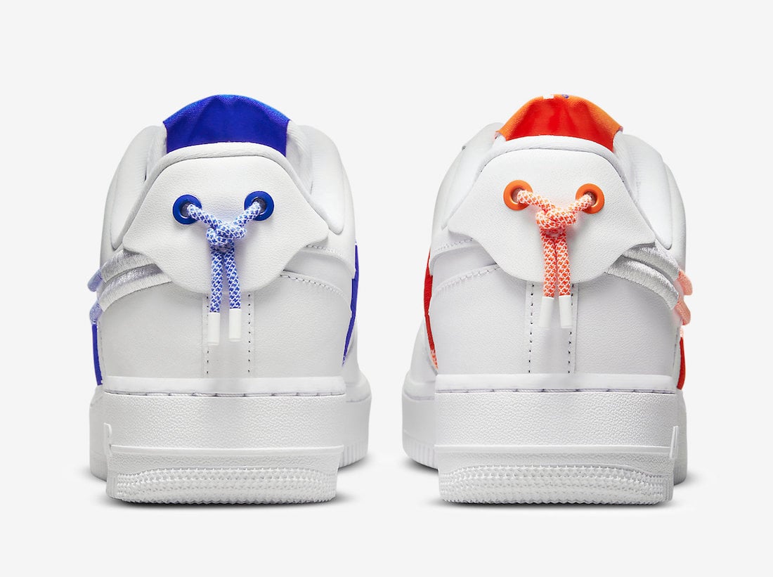 Nike Air Force 1 Low LX White Orange Blue DH4408-100 Release Date Info
