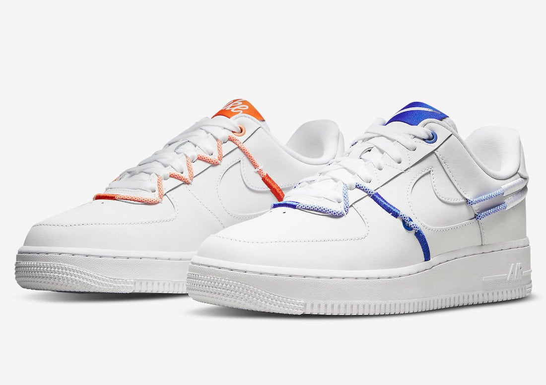 Nike Air Force 1 Low LX White Orange Blue DH4408-100 Release Date Info