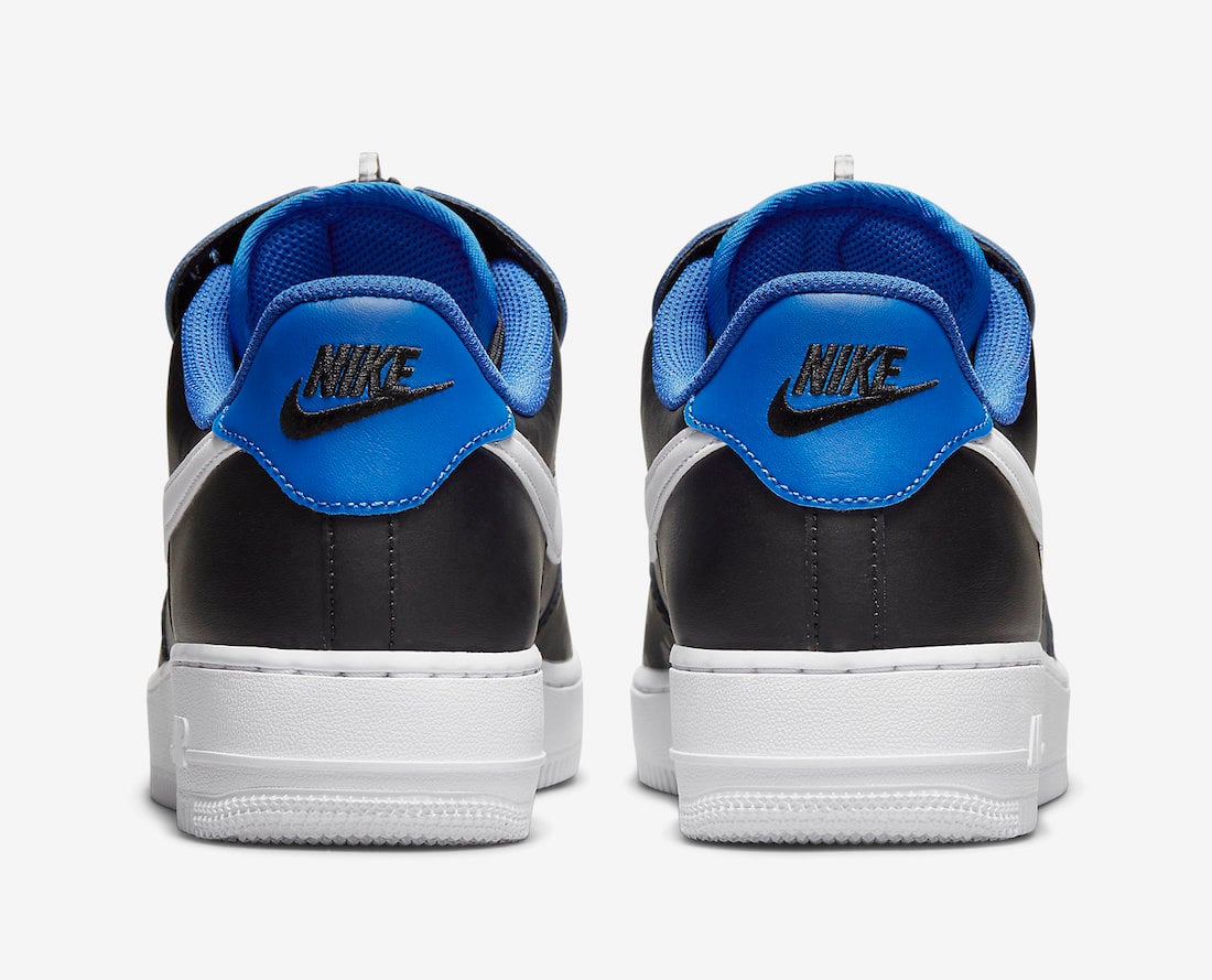 Nike Air Force 1 Low Shroud Black Blue White DC8875-001 Release Date Info