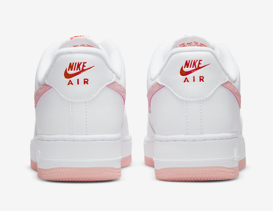 Nike Air Force 1 Low Valentines Day 2022 DQ9320-100 Release Date Info