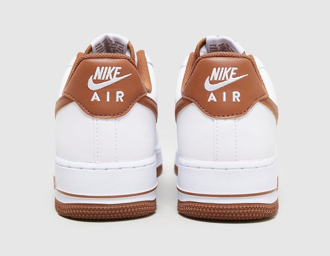Nike Air Force 1 Low White Brown Release Date Info