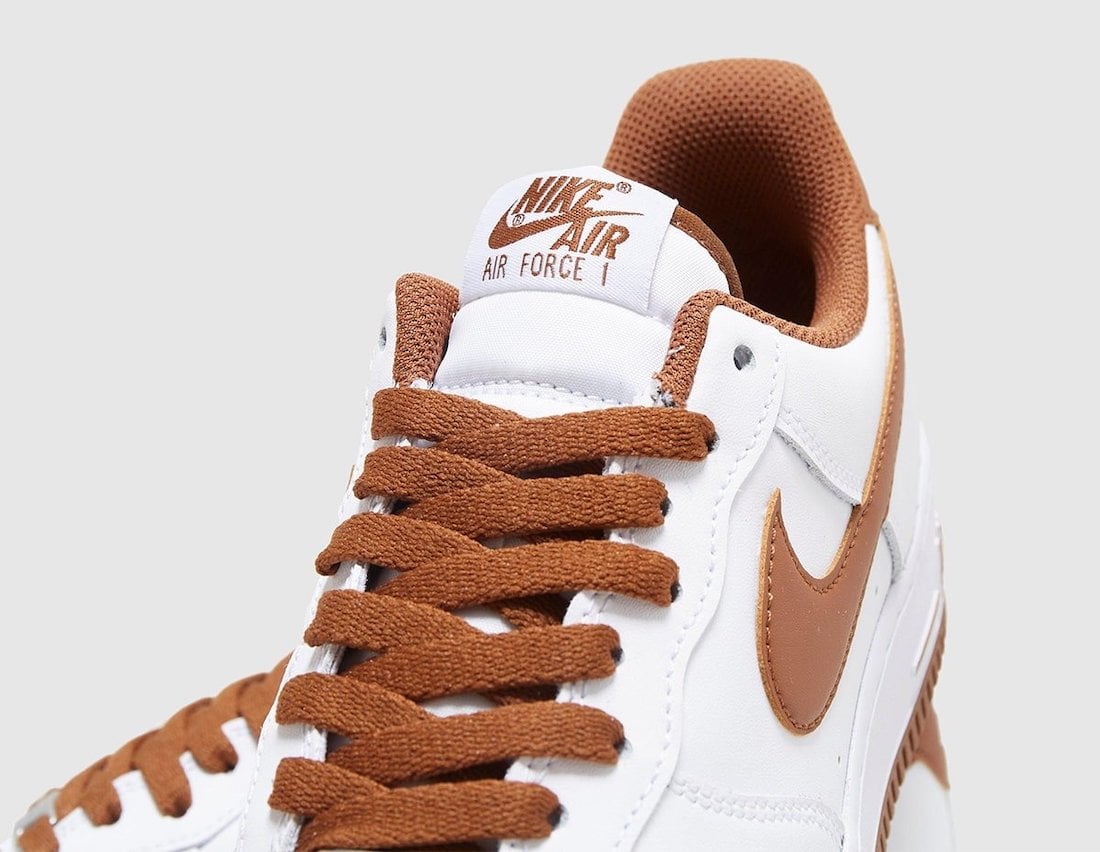 Nike Air Force 1 Low White Brown Release Date Info