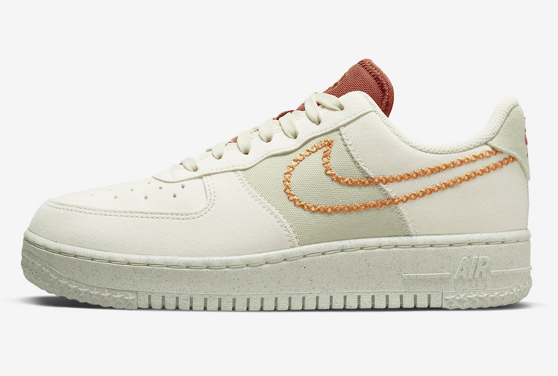 Nike Air Force 1 Next Nature Coconut Milk Light Curry Olive Aura DR3101-100 Release Date Info