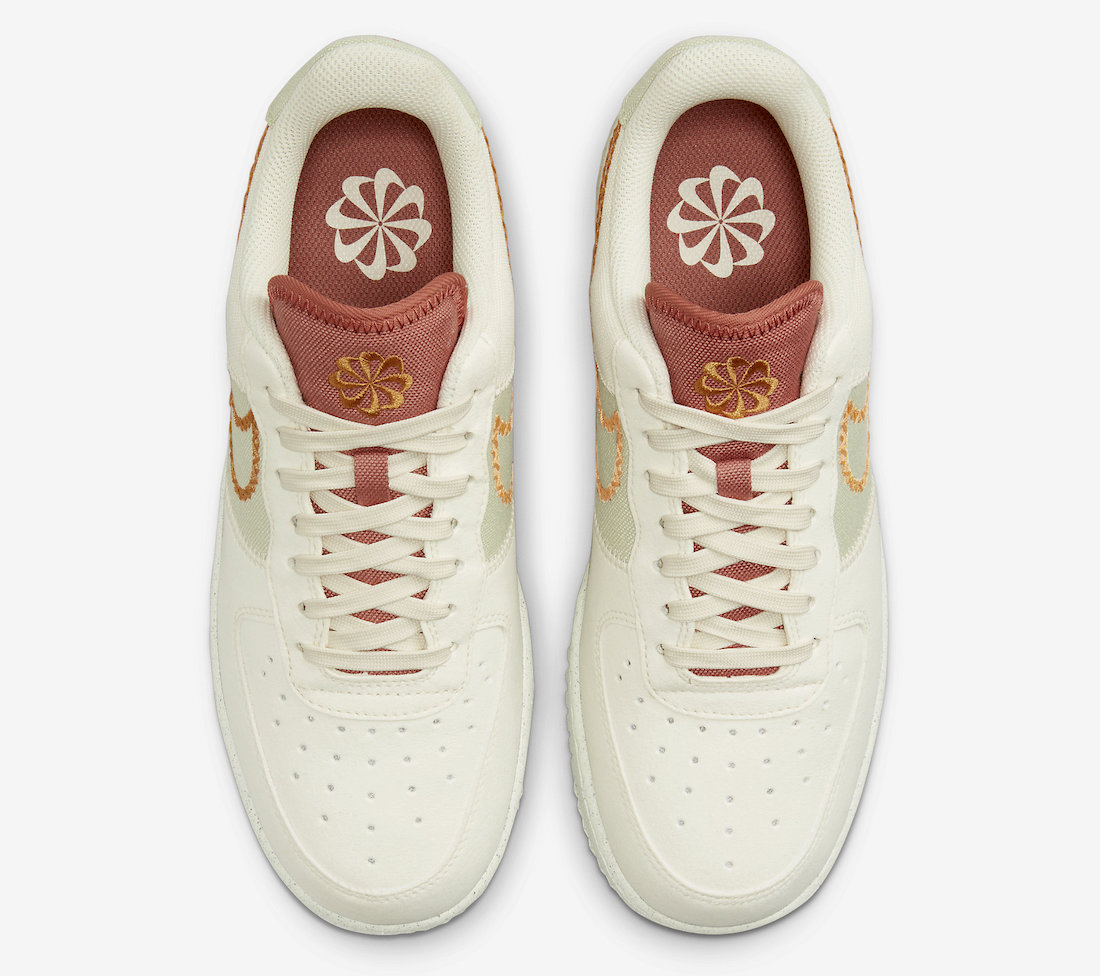 Nike Air Force 1 Next Nature Coconut Milk Light Curry Olive Aura DR3101-100 Release Date Info