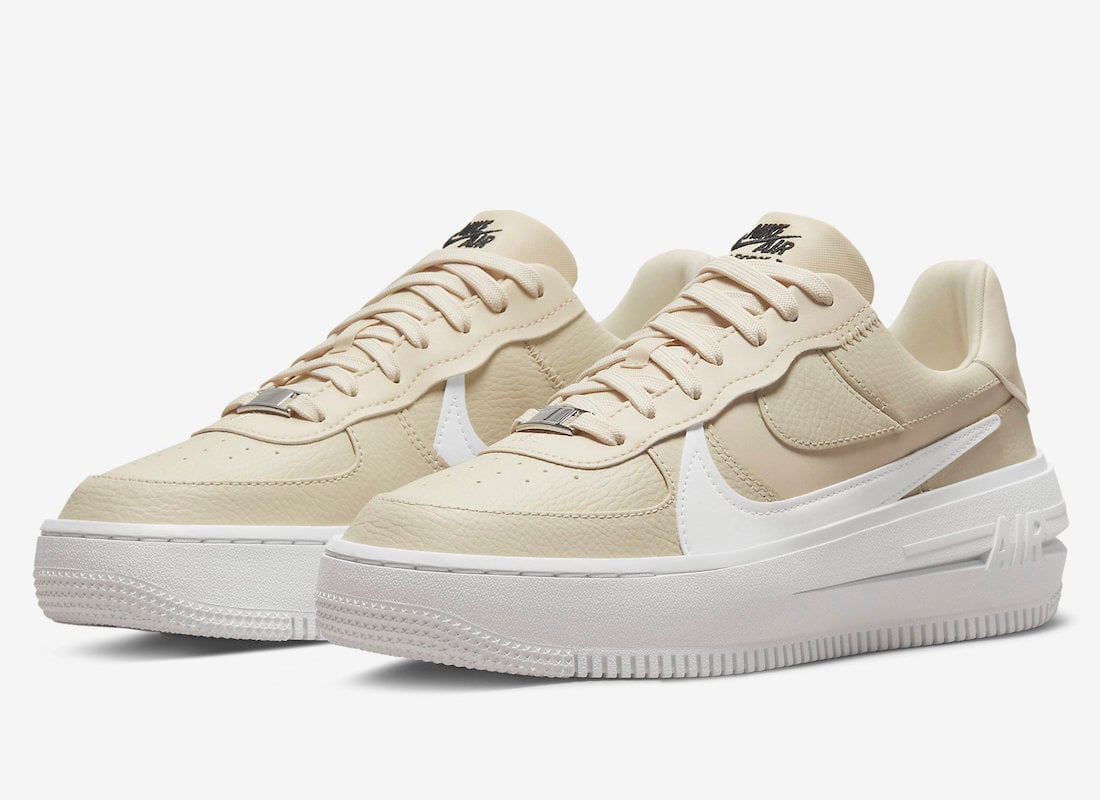 Nike Air Force 1 PLT.AF.ORM Fossil DJ9946-200 Release Date Info