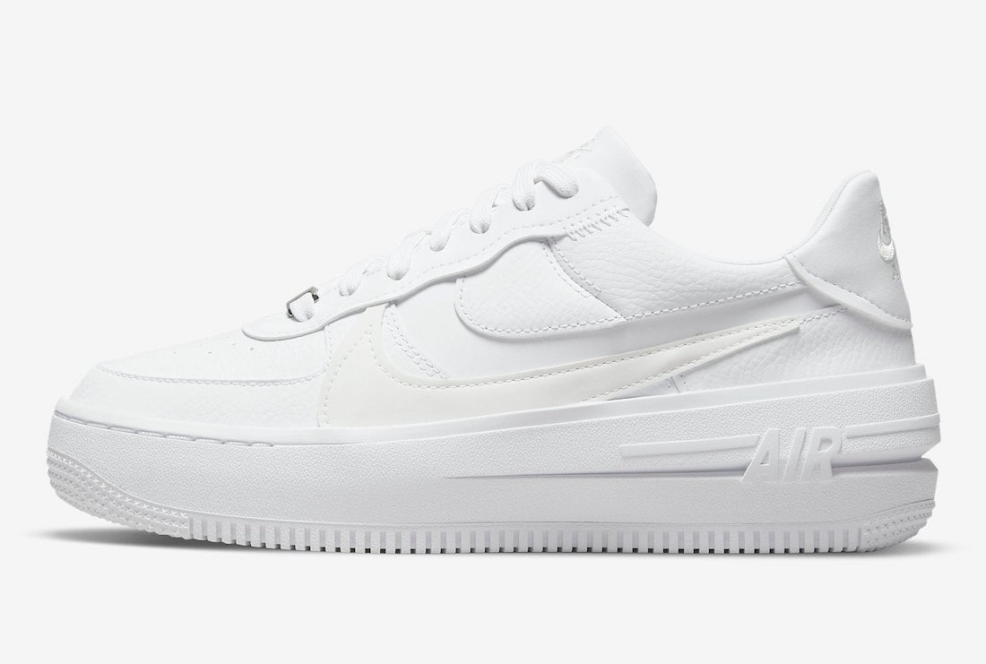 Nike Air Force 1 PLT.AF.ORM White DJ9946-100 Release Date Info