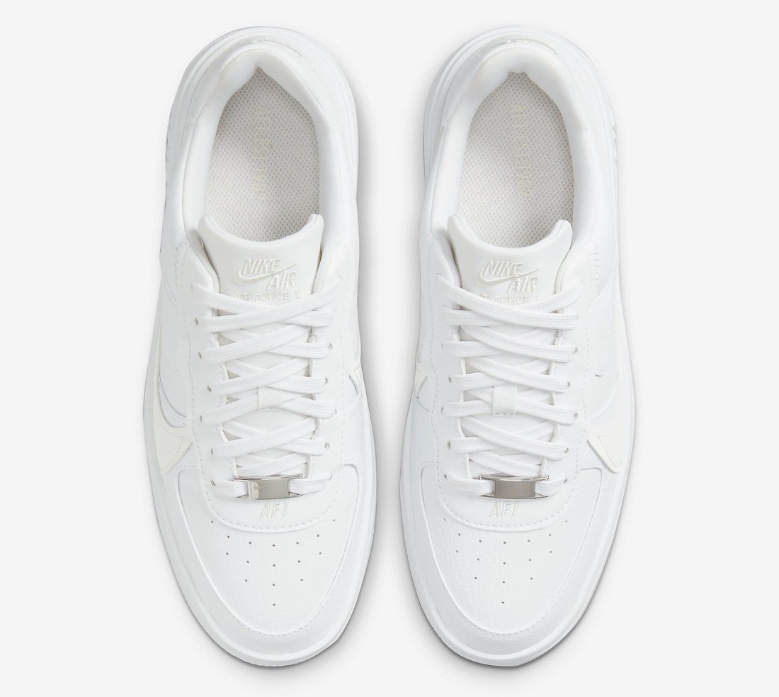 Nike Air Force 1 PLT.AF.ORM White DJ9946-100 Release Date Info