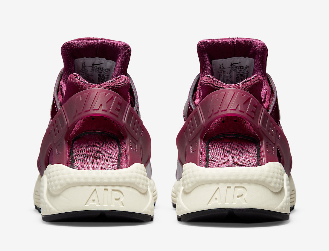 Nike Air Huarache Team Red Bordeaux Patent DQ8584-600 Release Date Info