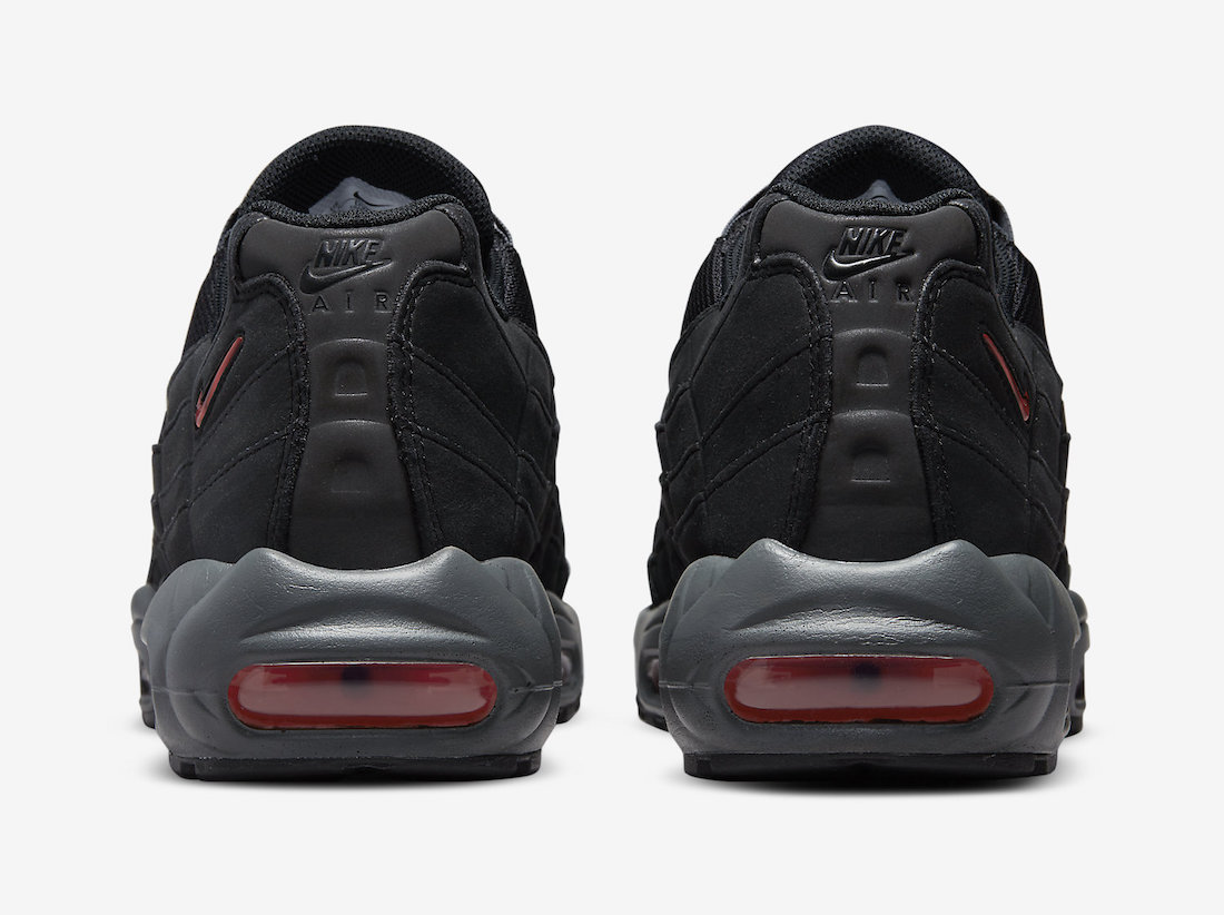 Nike Air Max 95 Black Grey Red DV5672-001 Release Date Info