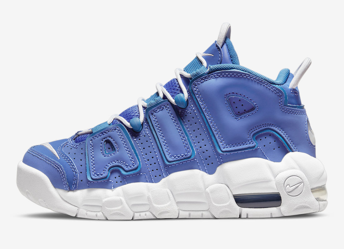 Nike Air More Uptempo GS Blue White DM1023-400 Release Date Info