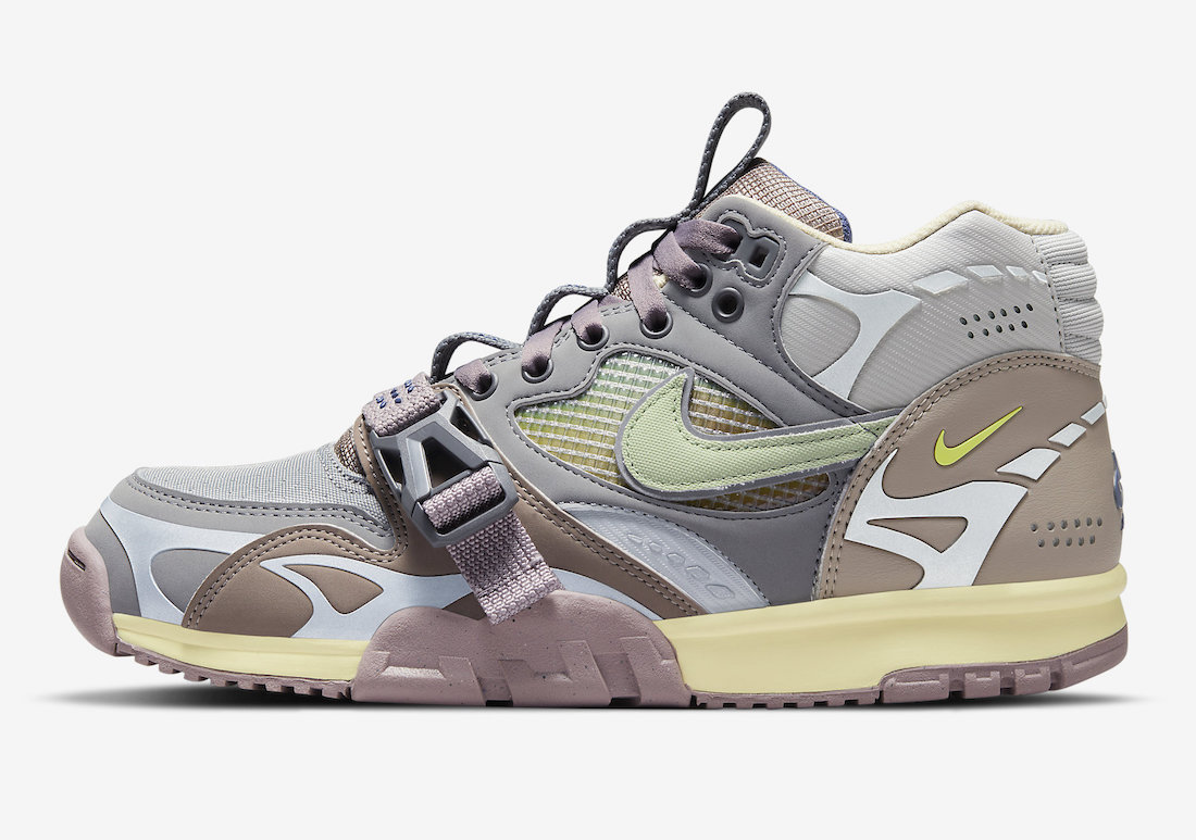 Nike Air Trainer 1 Utility Light Smoke Grey Honeydew Particle Grey DH7338-002 Release Info Price