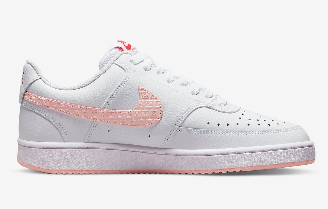 Nike Court Vision Low Valentines Day DQ9321-100 Release Date Info
