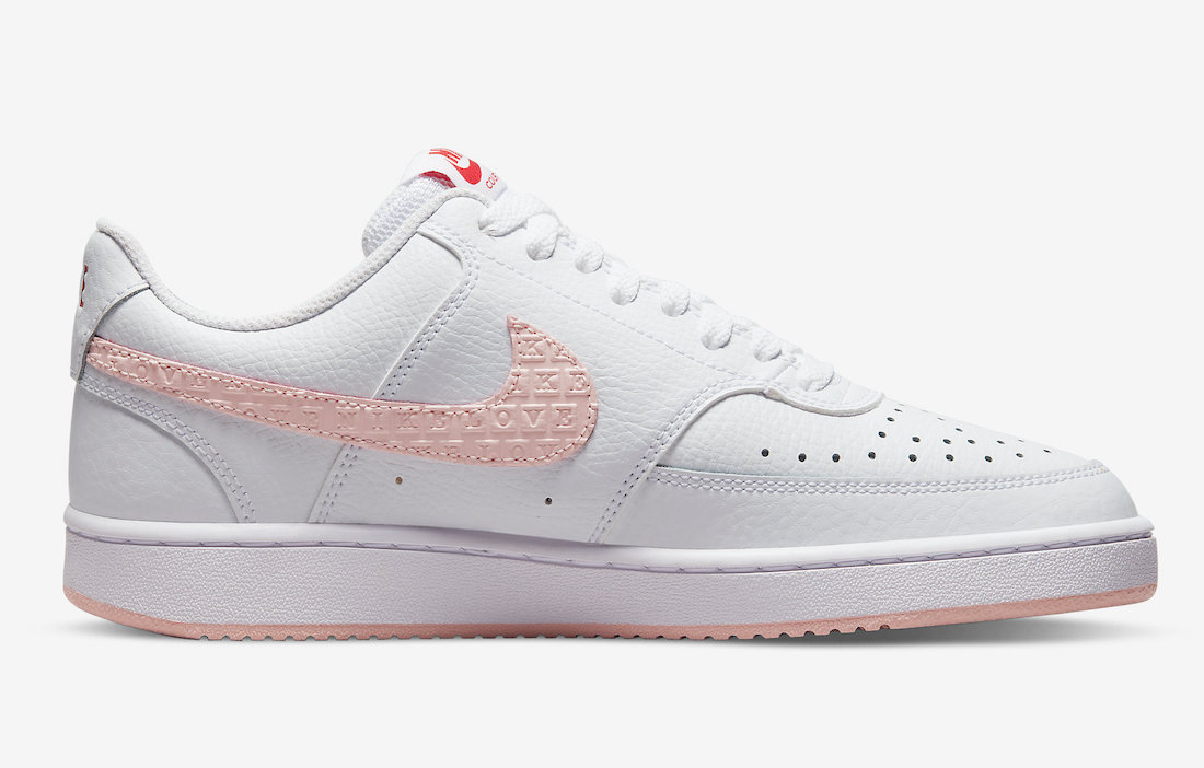 Nike Court Vision Low Valentines Day DQ9321-100 Release Date Info