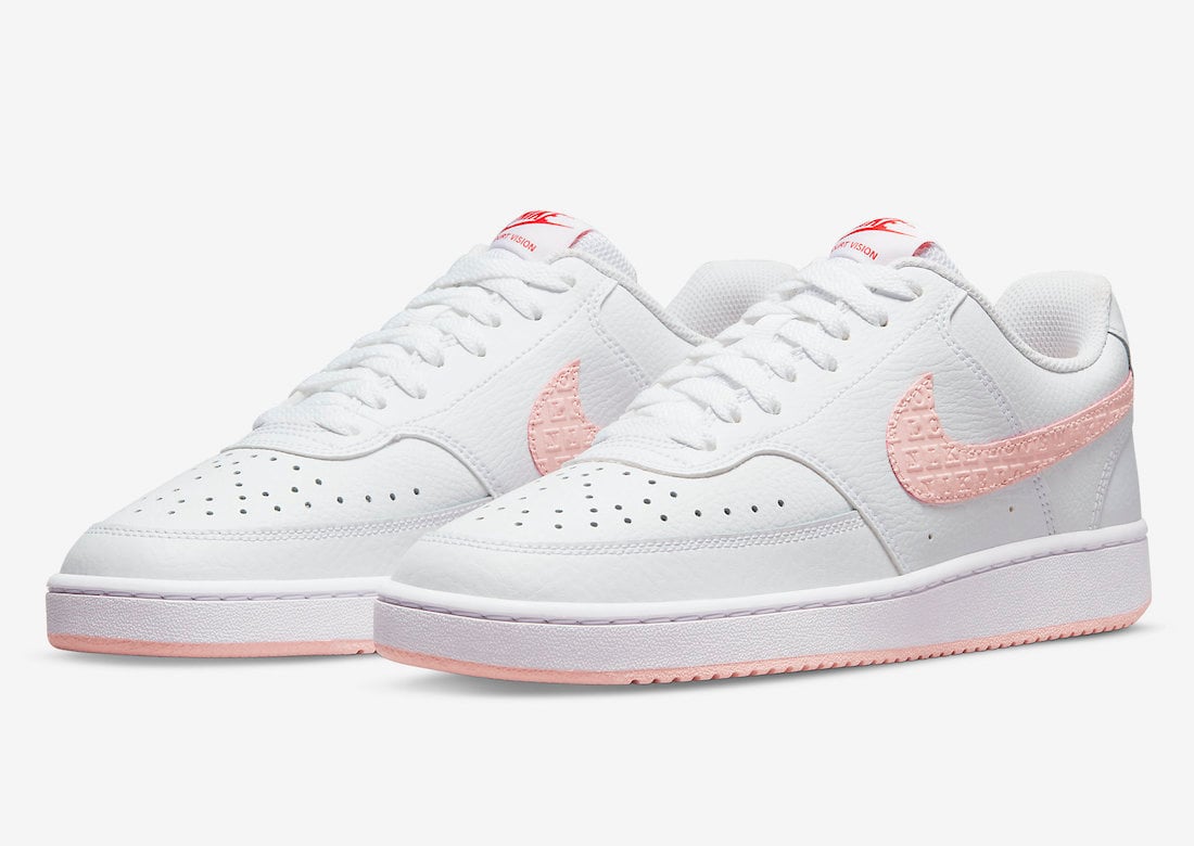 Nike Court Vision Low Valentines Day DQ9321-100 Release Date Info