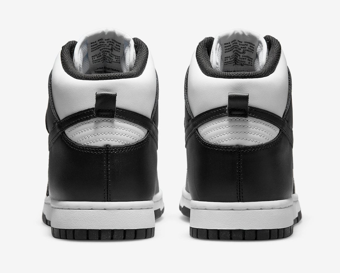Nike Dunk High Panda White Black DD1399-105 Release Date Info