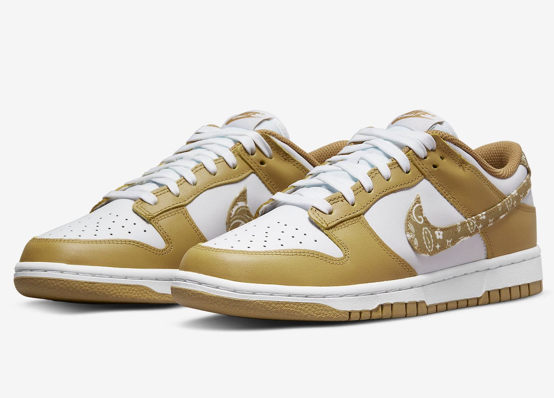 Nike Dunk Low Barley Paisley DH4401-104 Release Date Info