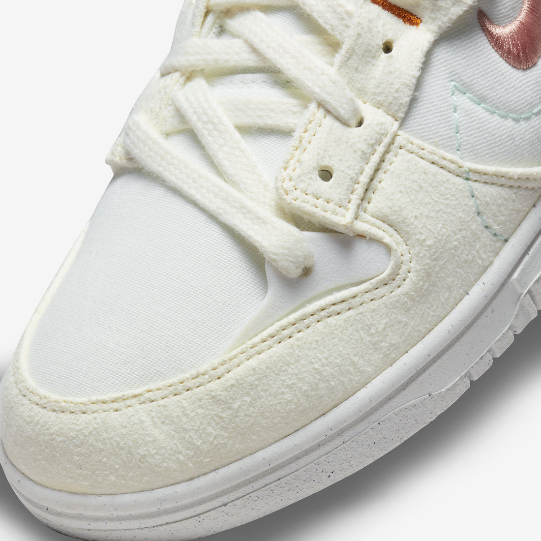 Nike Dunk Low Disrupt 2 Pale Ivory Light Madder Root Sail Venice DH4402-100 Release Date Info