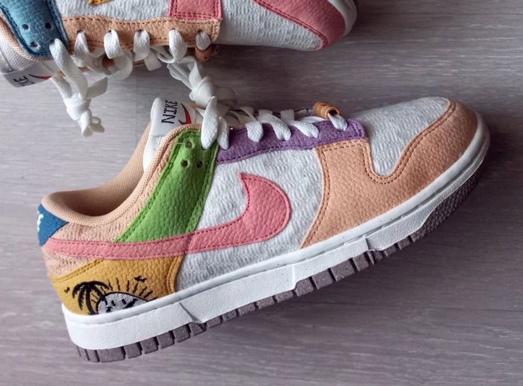 This Nike Dunk Low Features Tropical Vibes