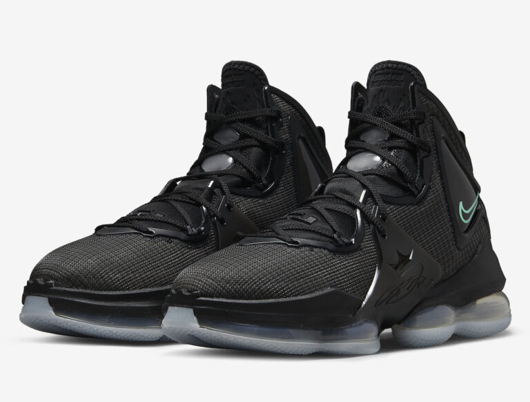 Nike LeBron 19 Releasing in Black and Aqua | LaptrinhX / News