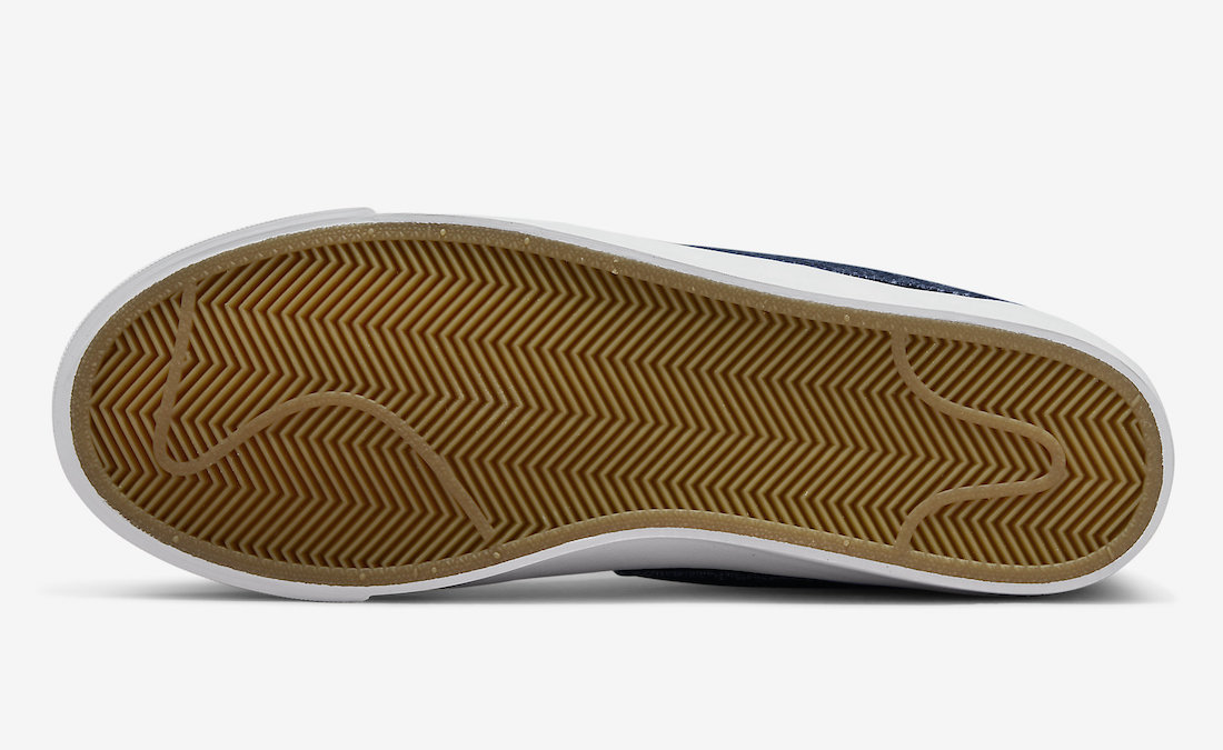 Nike SB Blazer Low GT Navy Denim DM8890-400 Release Date Info