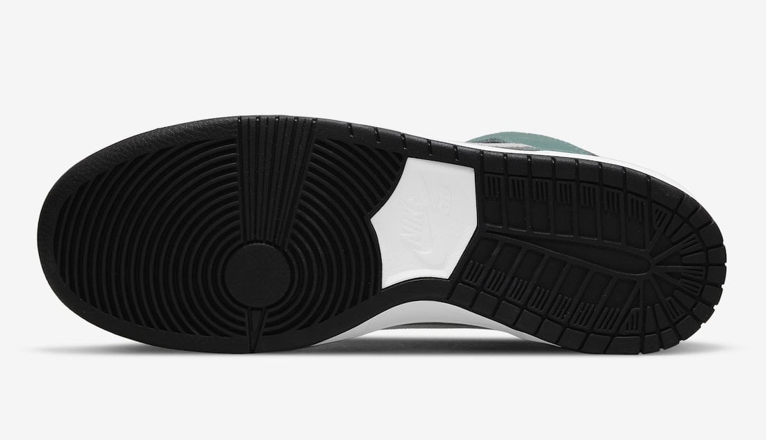 Nike SB Dunk High Black Green White DQ3757-300 Release Date Info