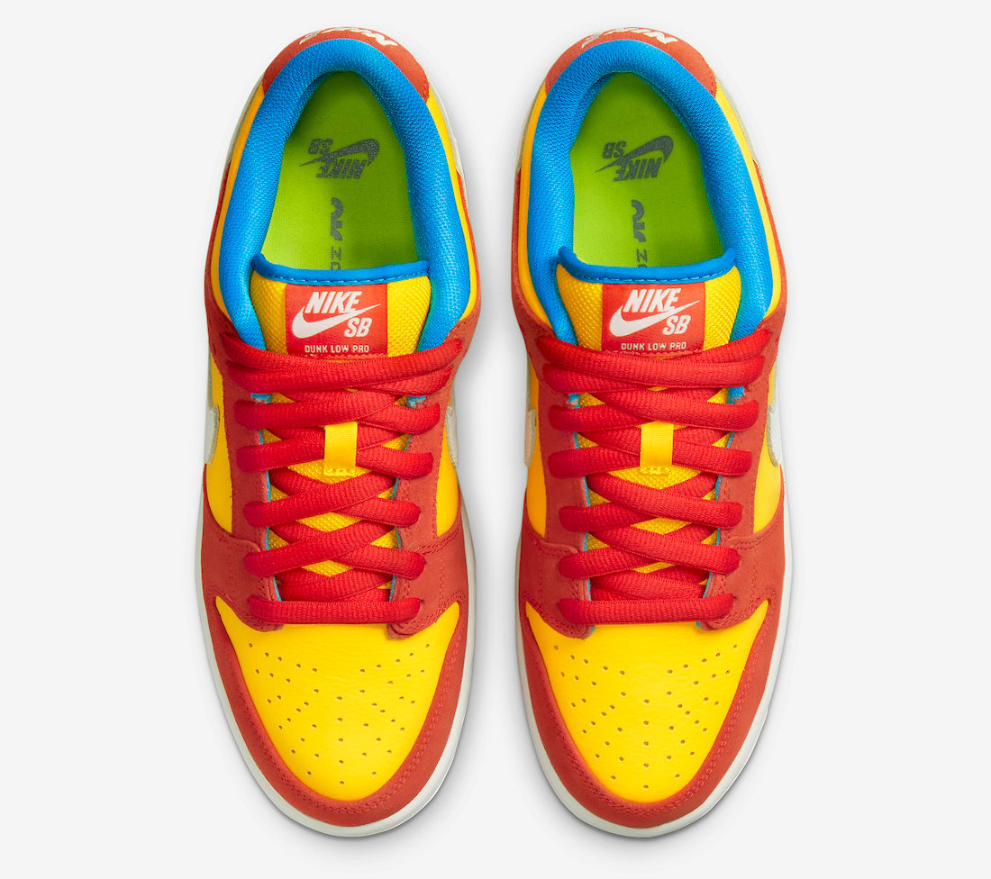 Nike SB Dunk Low Bart Simpson BQ6817-602 Release Details