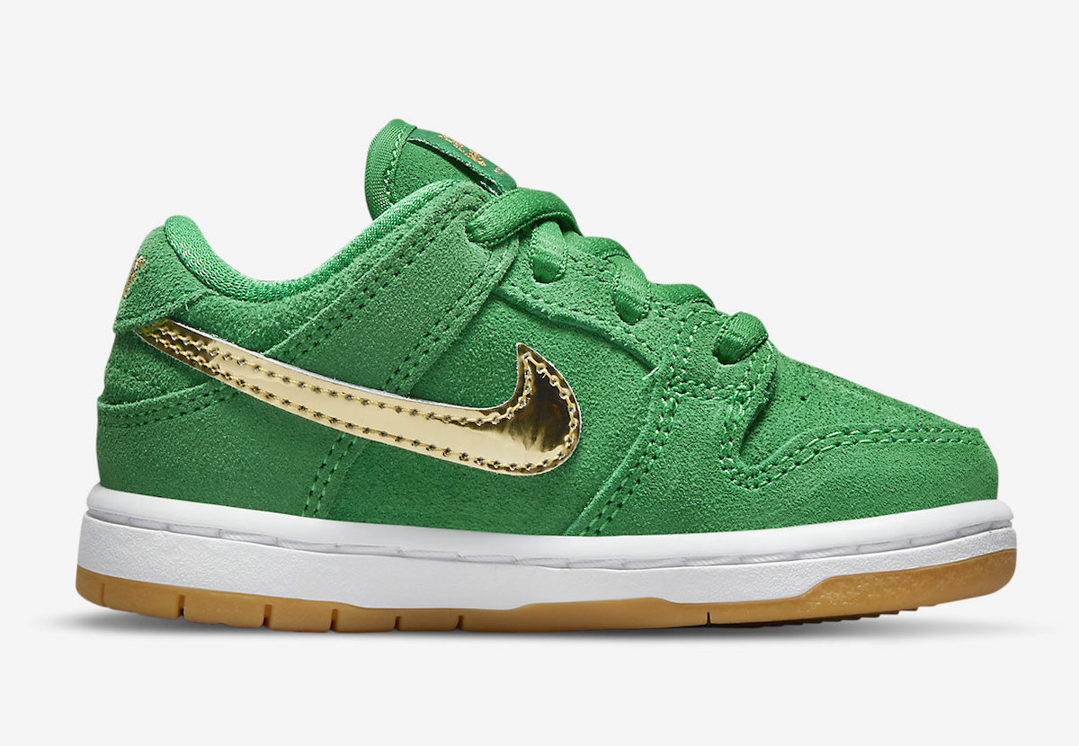Nike SB Dunk Low St. Patricks Day Toddler DN3673-303 Release Date