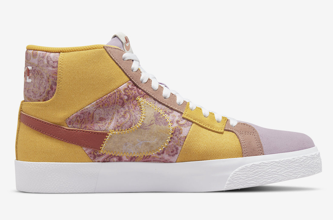 Nike SB Zoom Blazer Mid Premium Paisley DM0859-700 Release Date Info