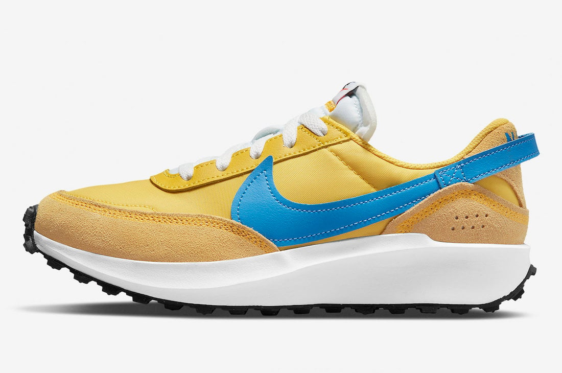 Nike Waffle Debut Yellow Blue DH9523-700 Release Date Info