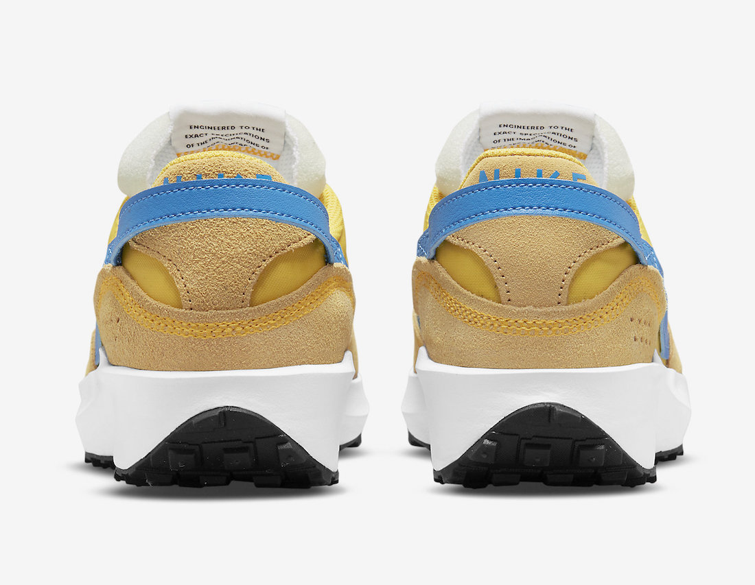 Nike Waffle Debut Yellow Blue DH9523-700 Release Date Info