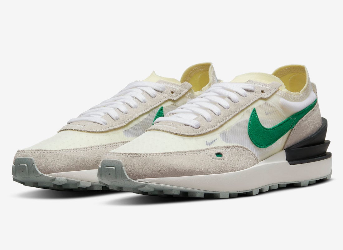 Nike Waffle One Releasing in White and Green