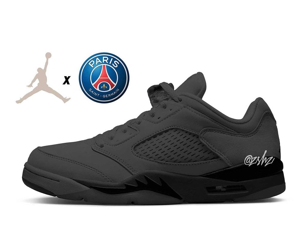 PSG Air Jordan 5 Low Release Date Info