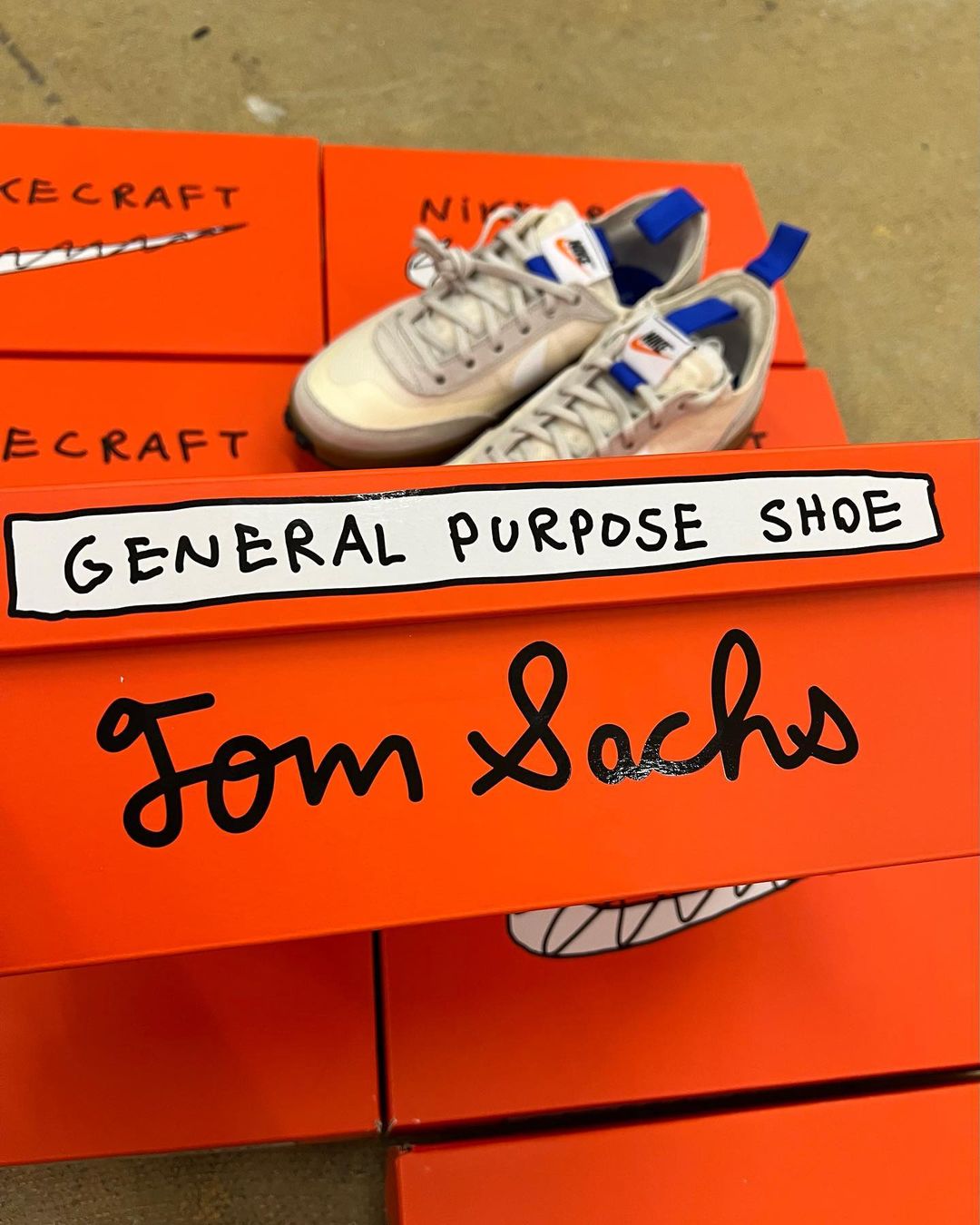 Tom Sachs NikeCraft General Purpose Shoe DA6672-200 Release Date