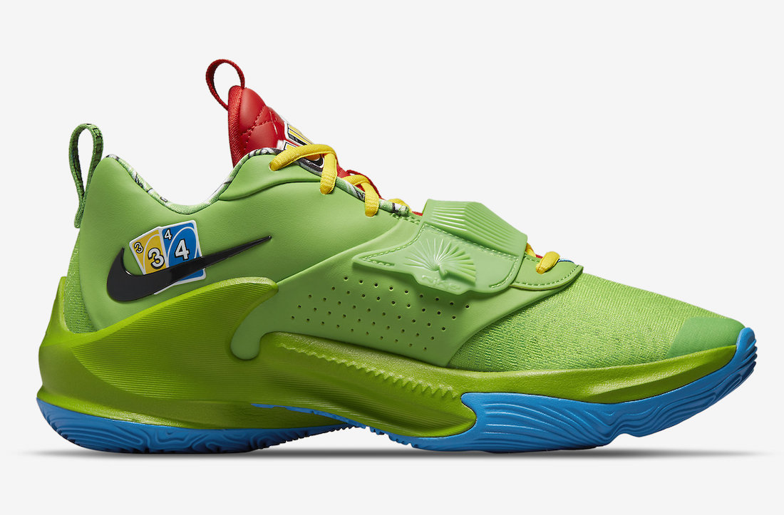 UNO Nike Zoom Freak 3 Green DC9364-300 Release Date