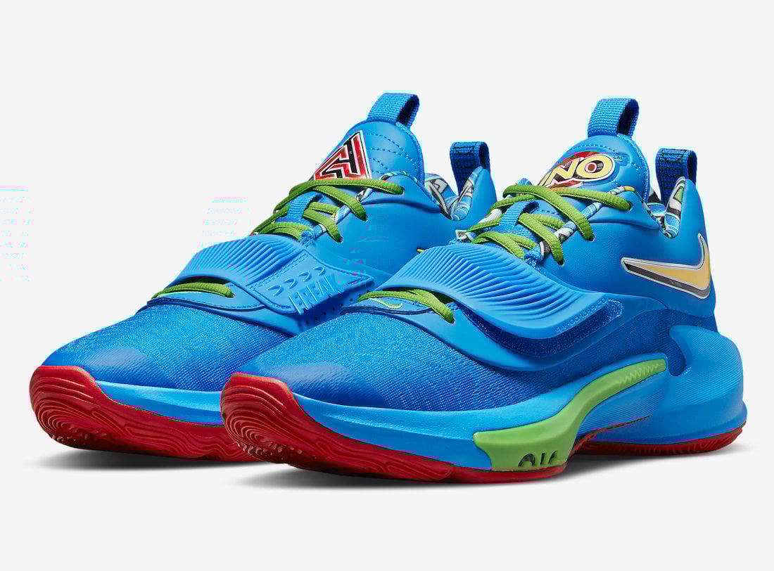 UNO Nike Zoom Freak 3 Photo Blue DC9364-400 Release Date Info