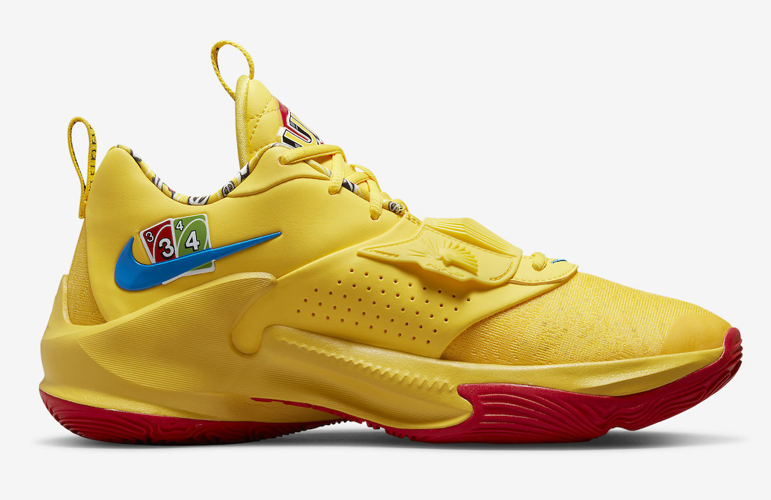 UNO Nike Zoom Freak 3 Yellow DC9364-700 Release Date