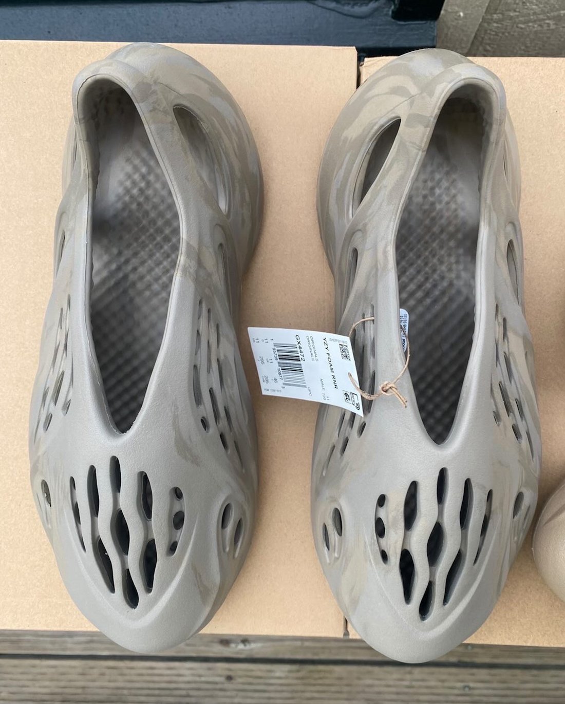 adidas Yeezy Foam Runner Stone Sage GX4472 Release Date Info