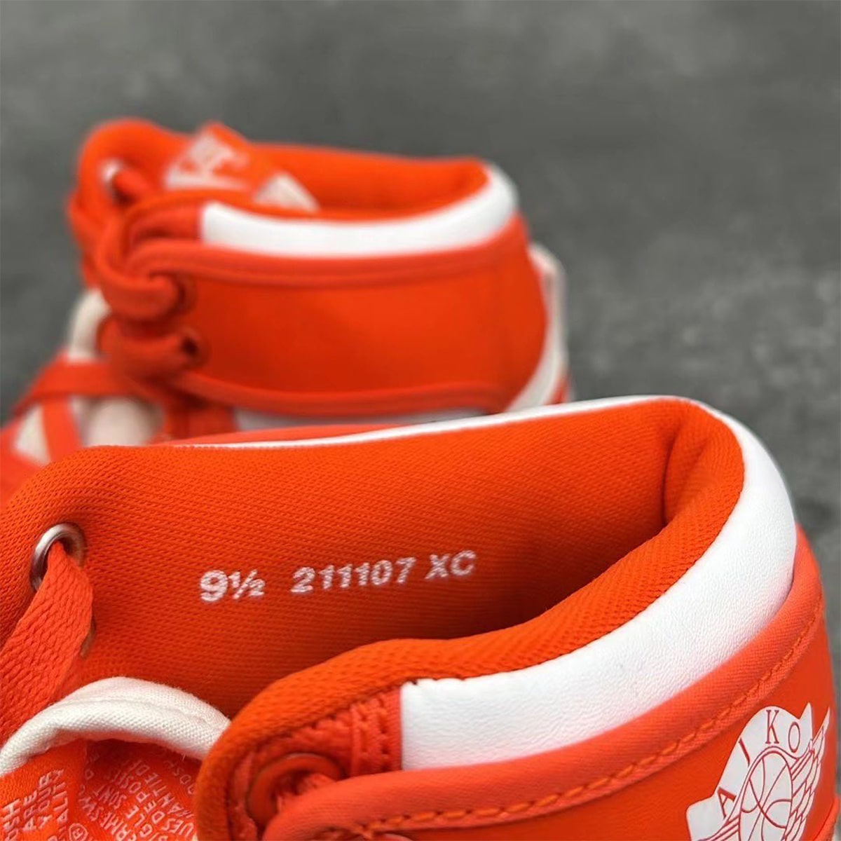 Air Jordan 1 KO Syracuse White Orange Release Date Info