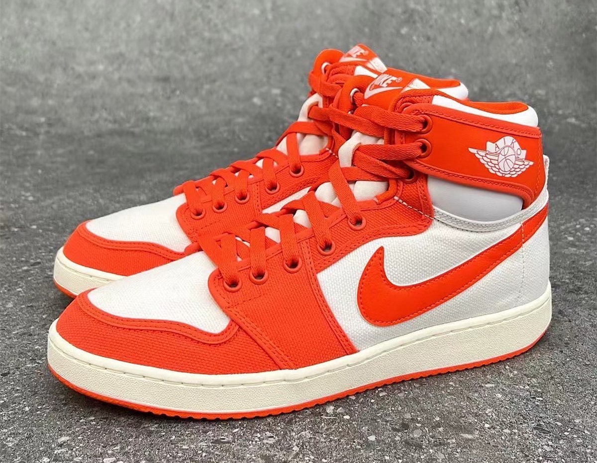 Air Jordan 1 KO Syracuse White Orange Release Date Info