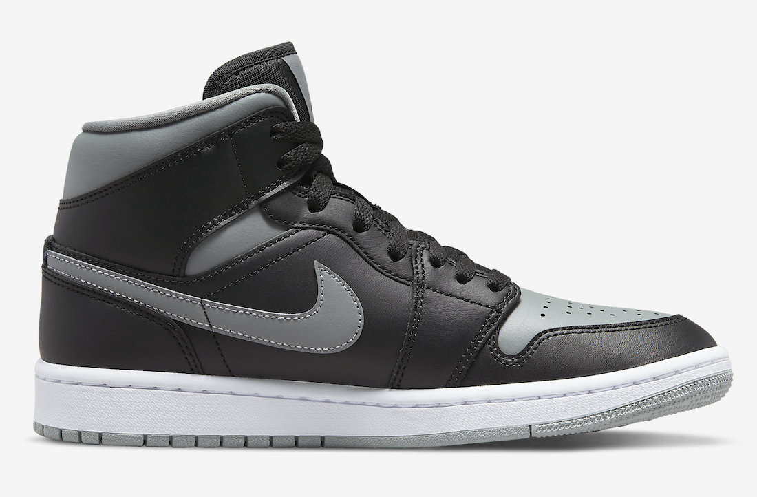 Air Jordan 1 Mid Black Grey BQ6472-007 Release Date Info