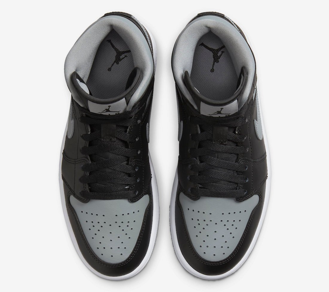 Air Jordan 1 Mid Black Grey BQ6472-007 Release Date Info