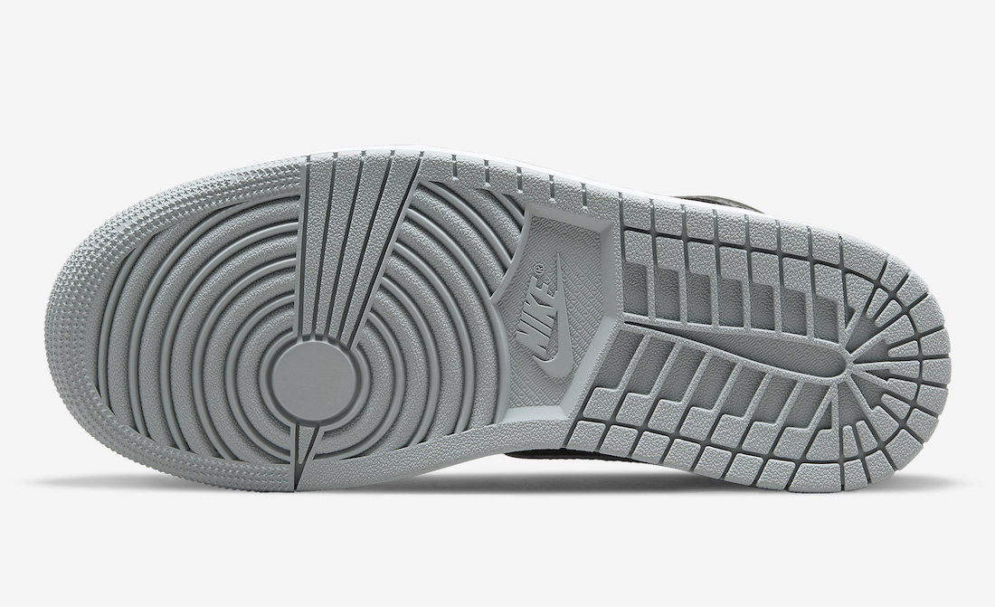 Air Jordan 1 Mid Black Grey BQ6472-007 Release Date Info