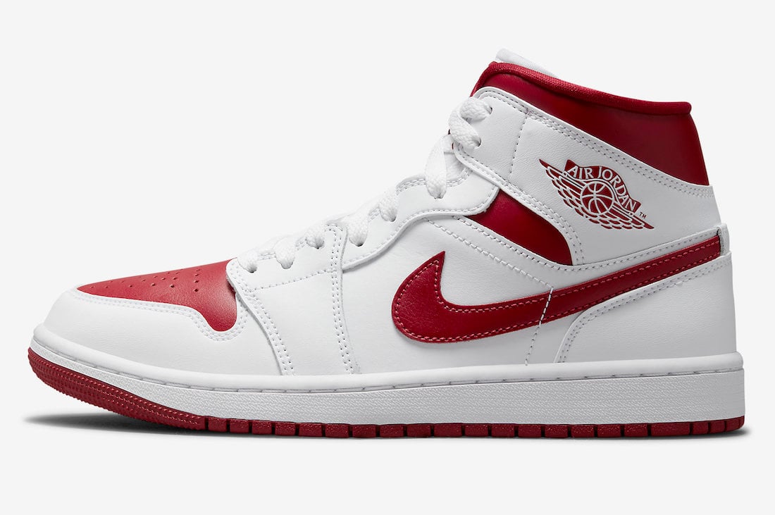 Air Jordan 1 Mid Red Toe BQ6472-161 Release Date Info