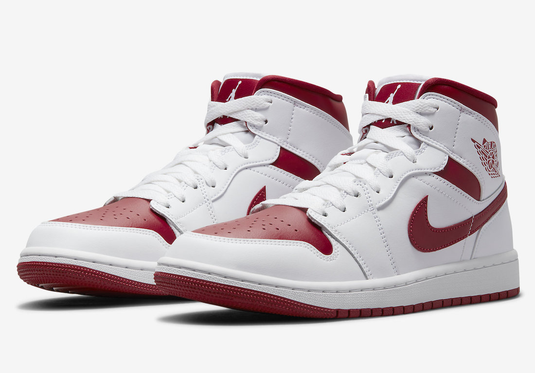 Air Jordan 1 Mid Red Toe BQ6472-161 Release Date Info