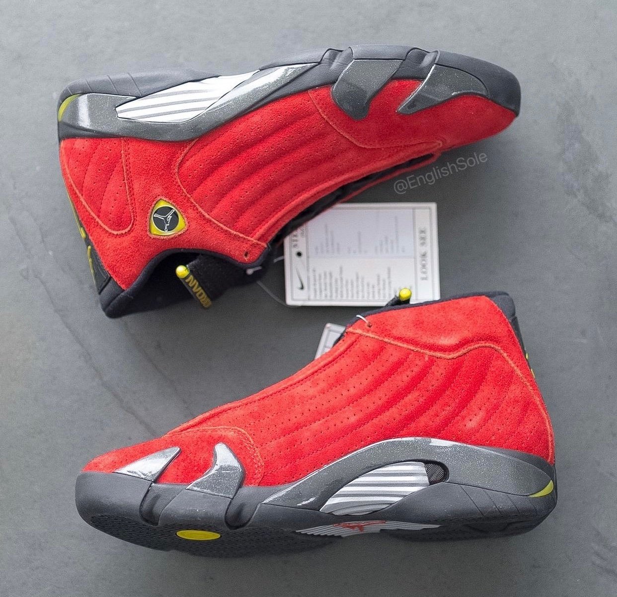 Air Jordan 14 Alternate Ferrari Sample