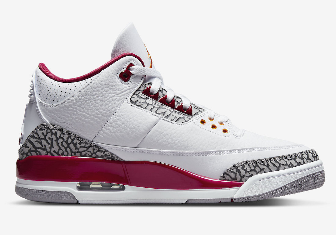 Air Jordan 3 Cardinal Red CT8532-126 Release Details Price