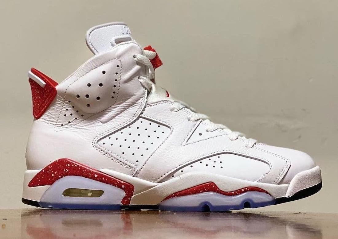 Check off white jordan 6 Out the Air Jordan 6 'Red Oreo' with Special Packaging
