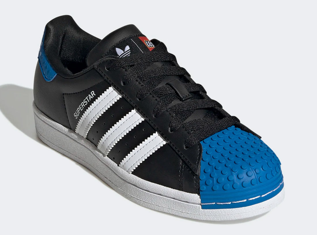 LEGO adidas Superstar Blue GY3324 Release Date Info
