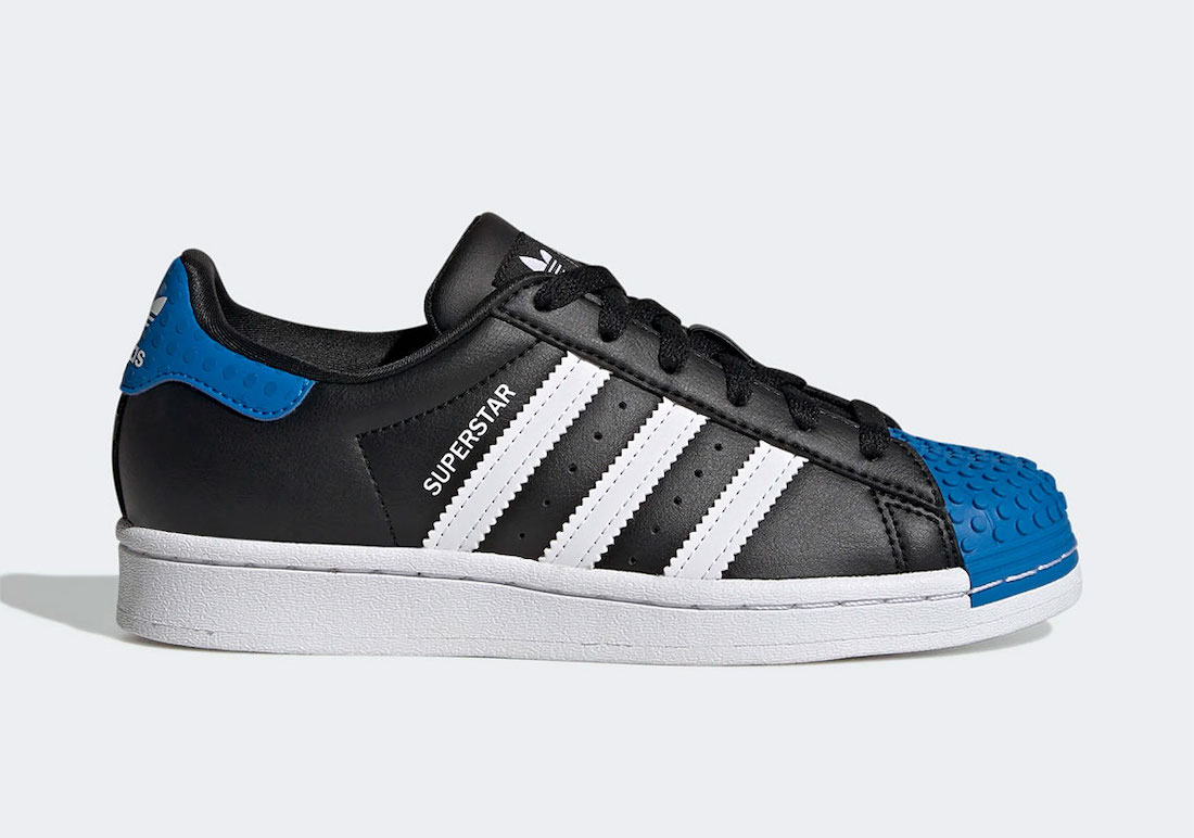 LEGO adidas Superstar Blue GY3324 Release Date Info