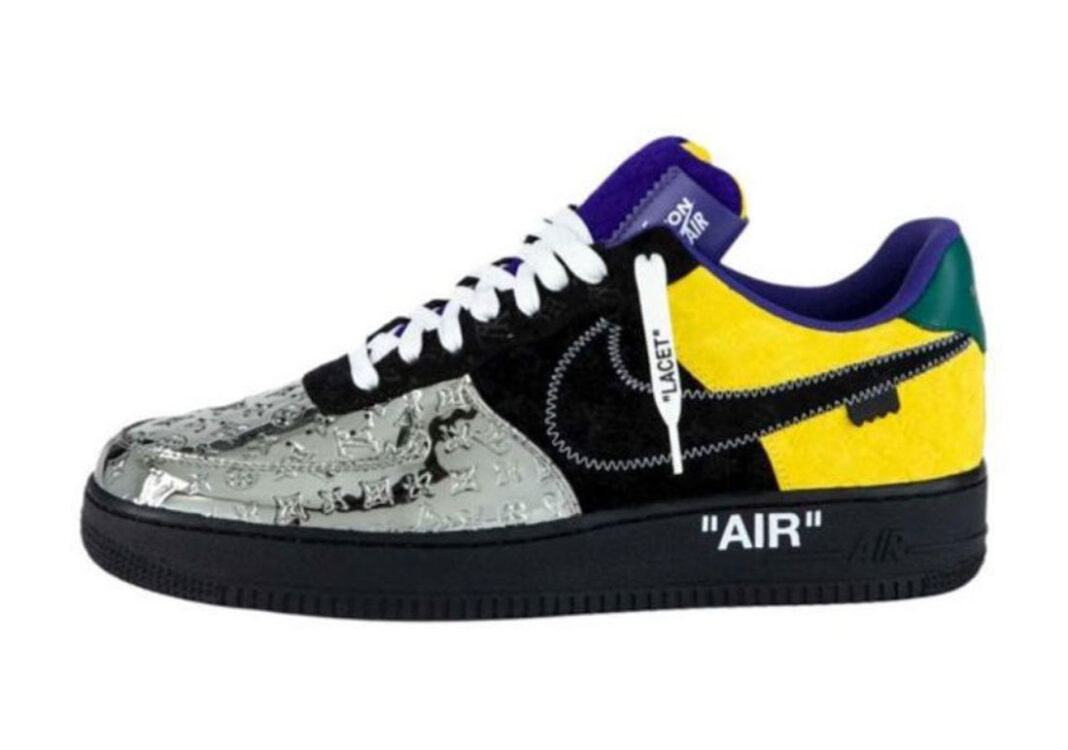 louis vuitton nike air force 1 release date